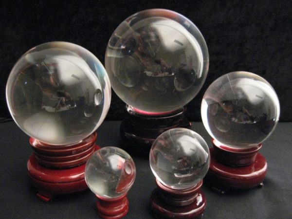 crystal ball 15 cm