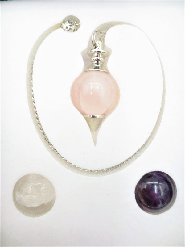 Gemstone Pendulum Orbs set of 3