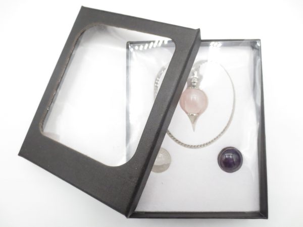 Gemstone Pendulum Orbs set of 3