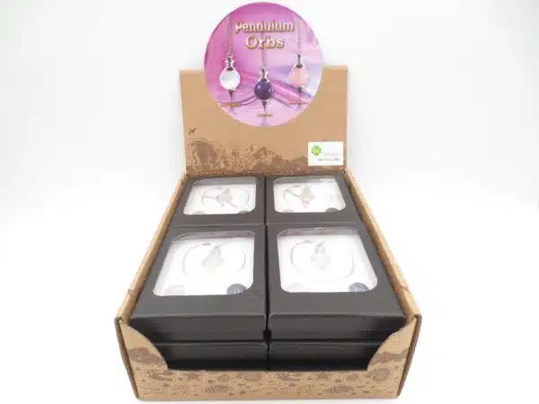 Gemstone Pendulum Orbs set of 3