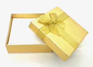Jewellery Boxes set of 12 pieces - Gold