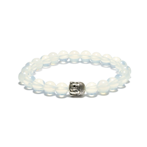 8mm Buddha Bracelet without Box - Opal