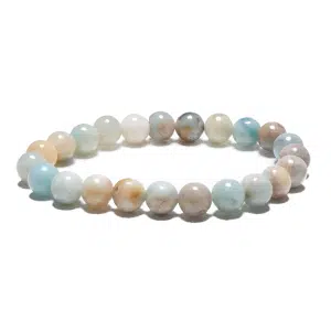 8mm Gemstone Bracelet without Gift Box - Amazonite