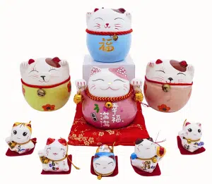 Chinese & Japanese Lucky Cats