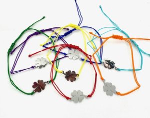 Adjustable 7 Chakra Clover Bracelets