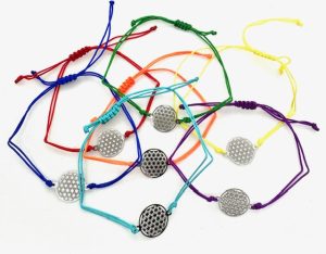 Adjustable 7 Chakra Flower of Life Bracelets