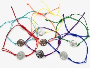 Adjustable 7 Chakra Tree of Life Bracelets