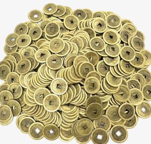 Chinese lucky coins medium (500 pieces)