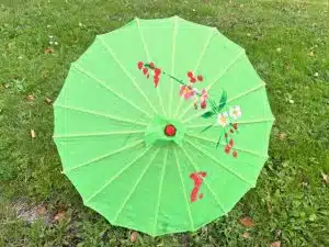 Chinese Umbrella - Green (Small)