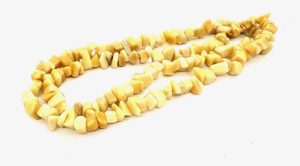 Großhandel 10 mm Gelber Achat-Edelstein-Chips Ketten