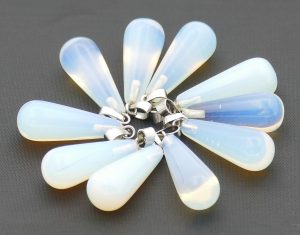 Opal Teardrop Pendant (10pcs)