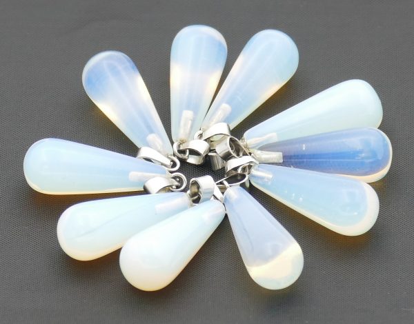 Opal Teardrop Pendant (10pcs)