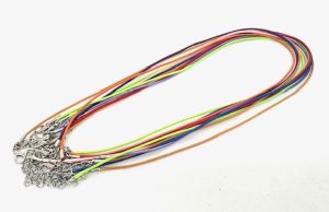 Rainbow Leather Necklace set of 10 pieces