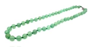 Wholesale 8 mm Aventurine Beaded Necklace (without Box)