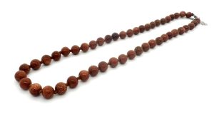 Wholesale 8 mm Goldstone Beaded Necklace (without Box)
