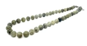 Wholesale 8 mm Labradorite Beaded Necklace (without Box)