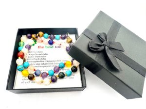 Wholesale 8 mm Mixed Beaded Necklace (with Box)