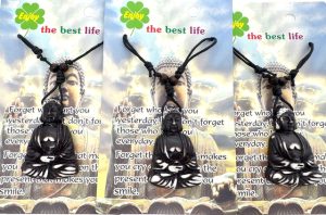 Wholesale - Brown meditation Buddha necklace