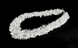 Wholesale Clustered Rock Crystal Chipstone Necklace