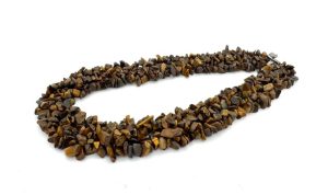Wholesale Clustered Tiger Eye Chipstone Necklace