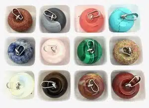 Wholesale - Gemstone Appel Pendant Set