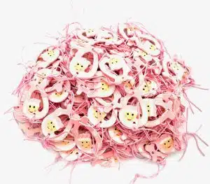 Wholesale Pink Christmas Hangers (50 pieces)