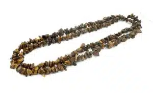 Wholesale Thin Tiger Eye Gemstone Chip Necklace