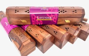 Wholesale - Tulasi Incense Holder Giftpack - Lavender (6pcs)