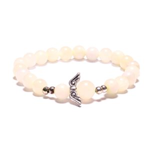 8mm Angel Bracelet without Box - Jade