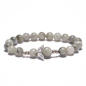 8mm Angel Bracelet without Box - Labradorite