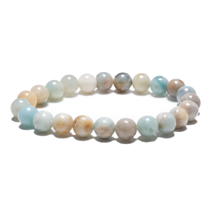 8mm Gemstone Bracelet without Gift Box - Amazonite