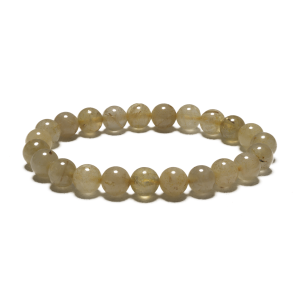 8mm Gemstone Bracelet without Gift Box - Golden Hair Quartz
