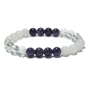 8mm Gemstone Bracelet without Gift Box - Golden Triangle (II)
