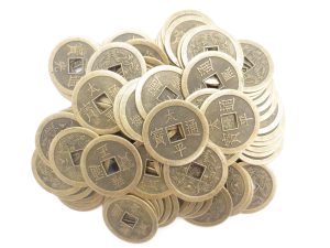 Chinese lucky coins large (200 pieces)
