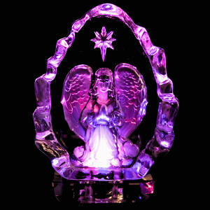 Crystal flat Angel praying