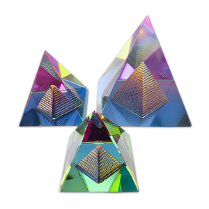 Crystal Prism Pyramide Shape 6 x 6