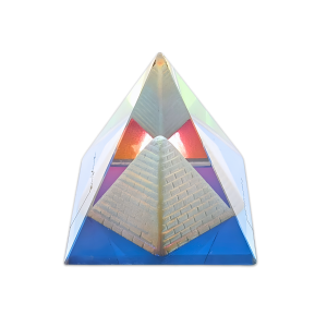 Crystal Pyramid in Pyramid Color 4 x 4