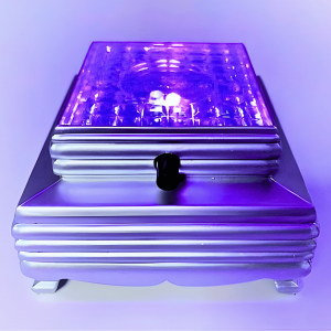 display light holder silver