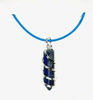 Gemstone Pendant Necklace - Lapis Lazuli