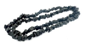 Wholesale 10 mm Black Onyx Gemstone Chip Necklace