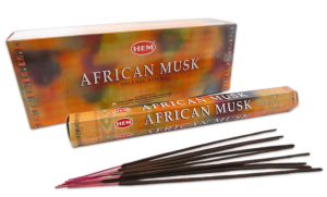 HEM African Musk Hexa Incense Sticks