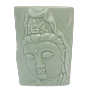 Jade Guanyin head oilburner luxury
