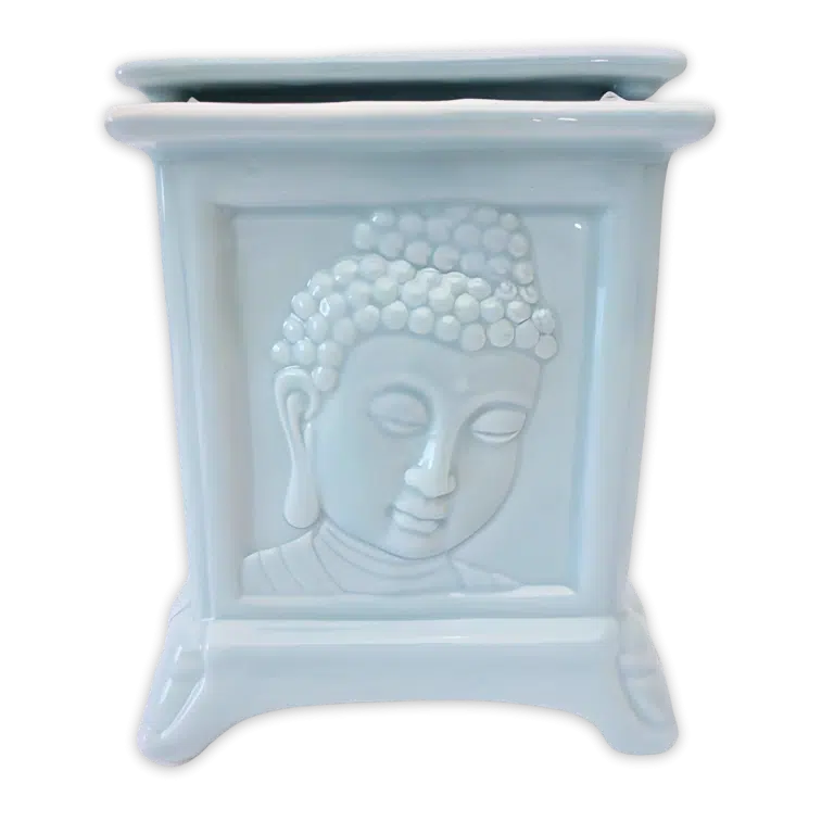 Light Blue Buddha Oil Burner Luxury