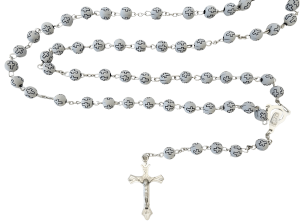 Rozenkrans White with cross II